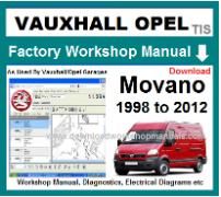 vauxhall movano Workshop Manual Download